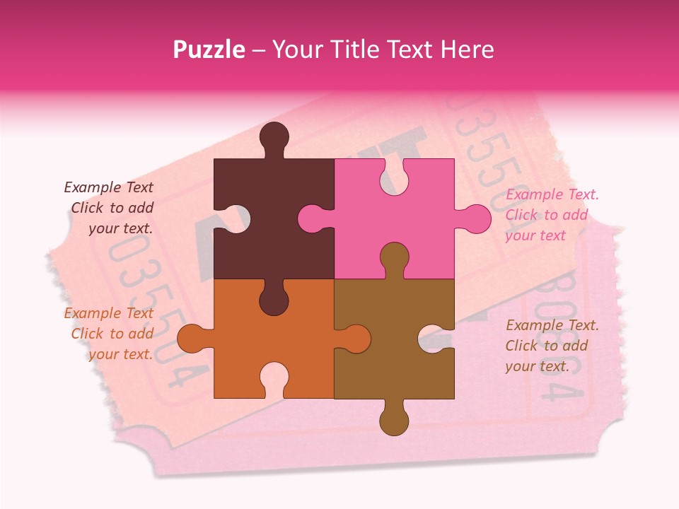 Female Touching Caregiver PowerPoint Template