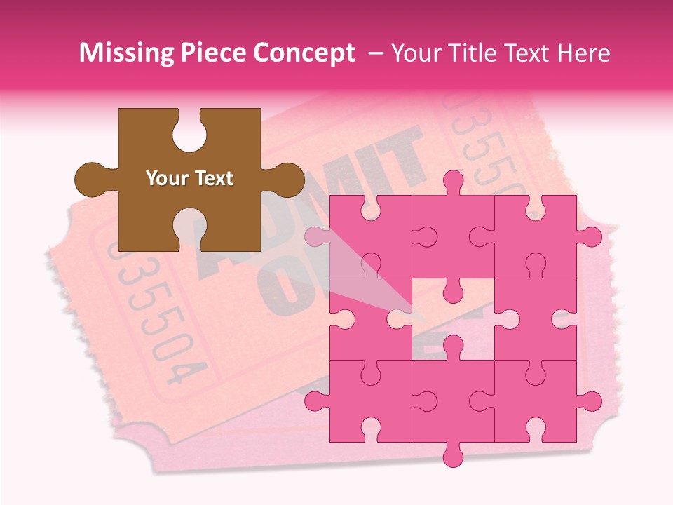 Female Touching Caregiver PowerPoint Template