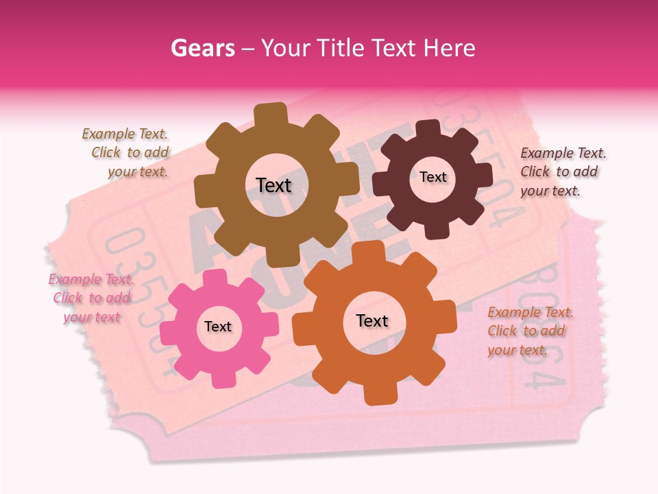 Female Touching Caregiver PowerPoint Template