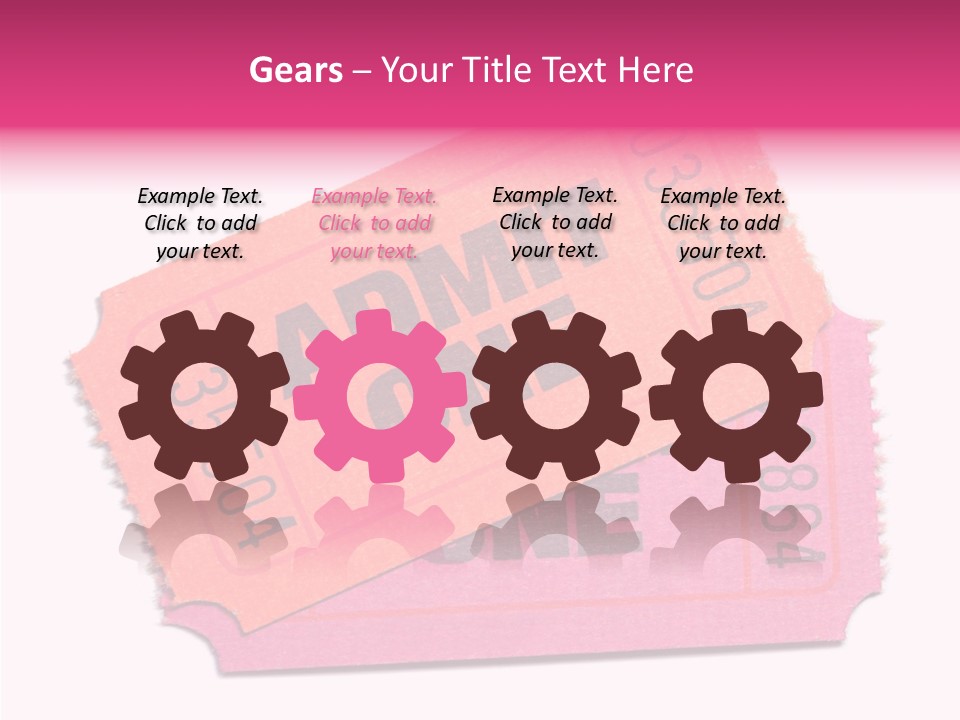 Female Touching Caregiver PowerPoint Template