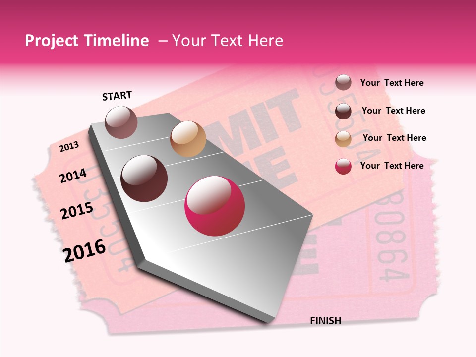 Female Touching Caregiver PowerPoint Template