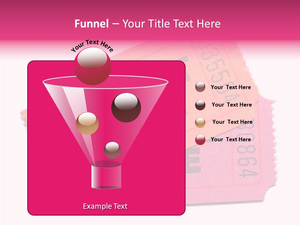 Female Touching Caregiver PowerPoint Template