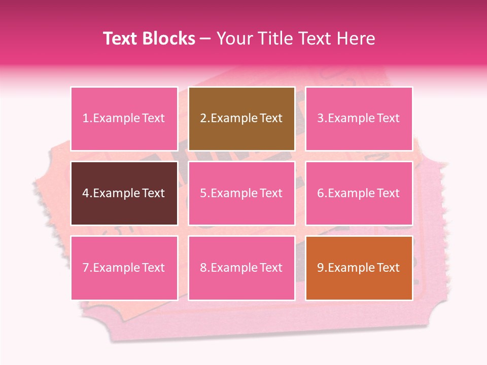 Female Touching Caregiver PowerPoint Template