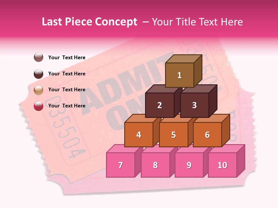 Female Touching Caregiver PowerPoint Template