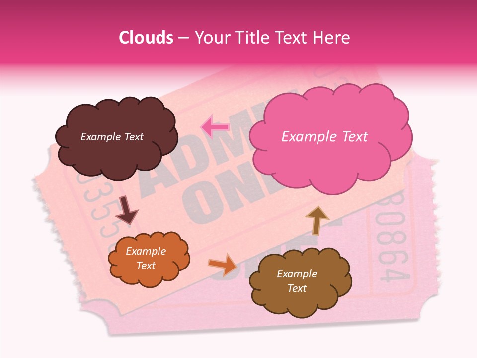 Female Touching Caregiver PowerPoint Template