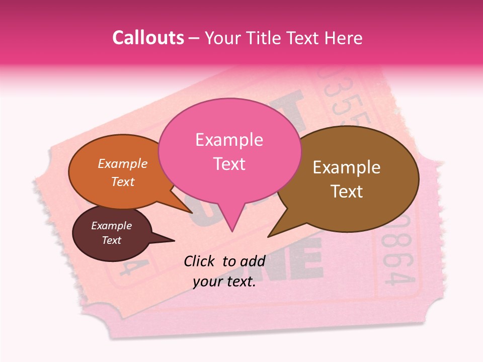 Female Touching Caregiver PowerPoint Template