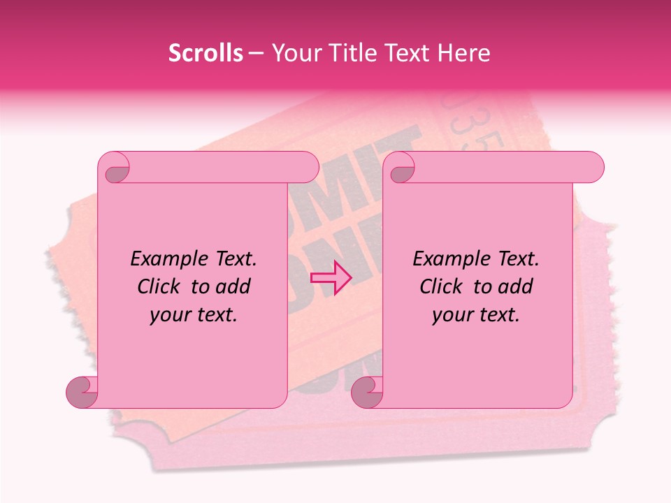 Female Touching Caregiver PowerPoint Template