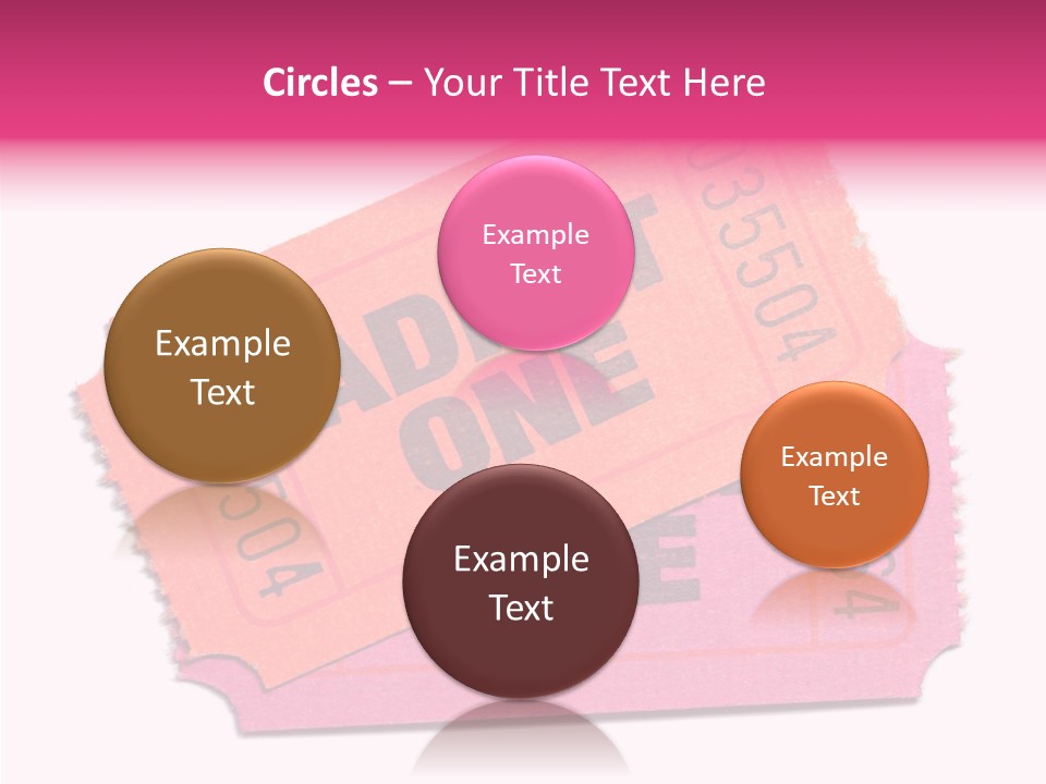 Female Touching Caregiver PowerPoint Template