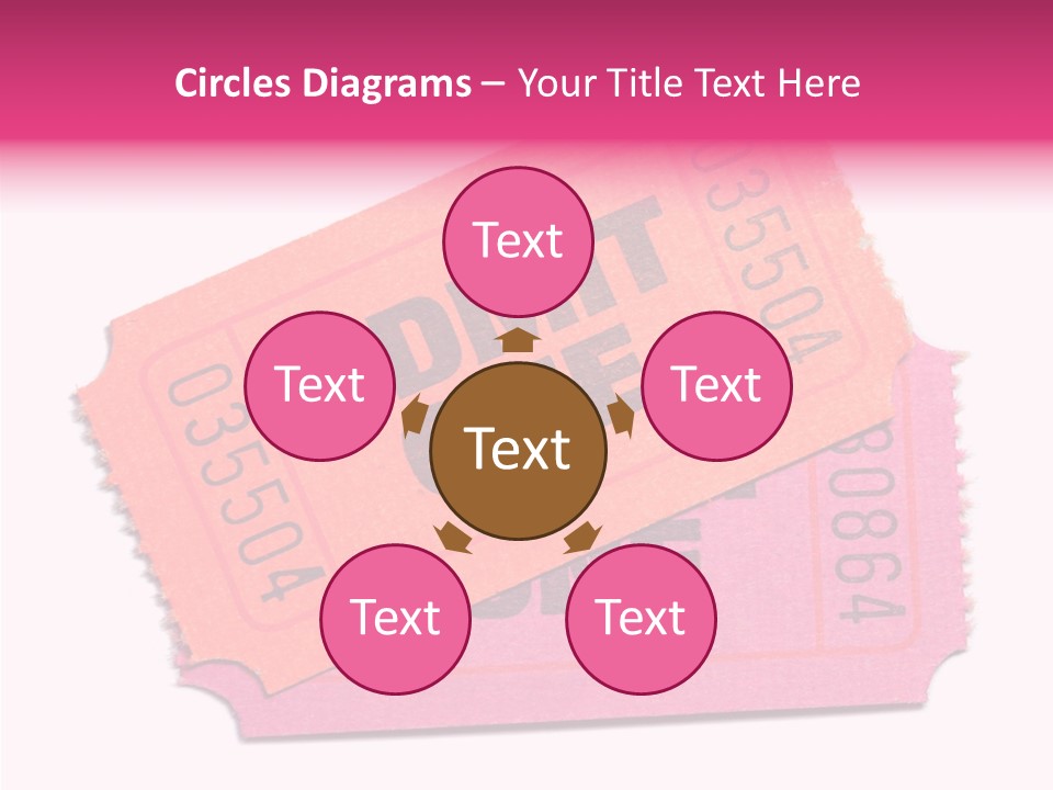 Female Touching Caregiver PowerPoint Template