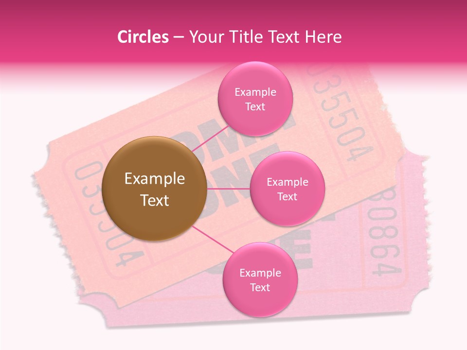 Female Touching Caregiver PowerPoint Template