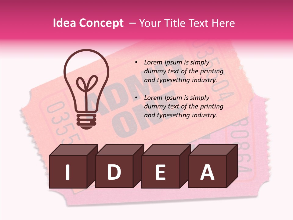 Female Touching Caregiver PowerPoint Template