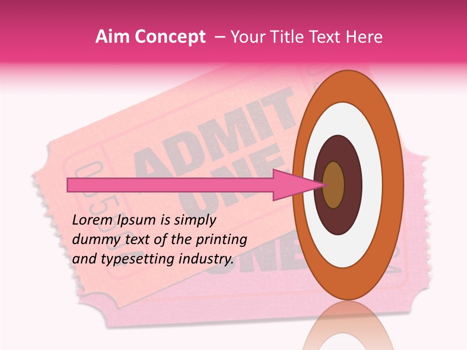 Female Touching Caregiver PowerPoint Template