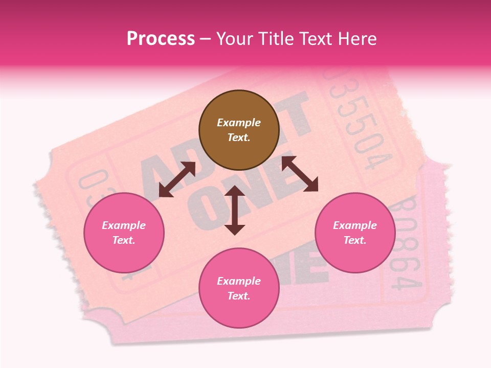 Female Touching Caregiver PowerPoint Template