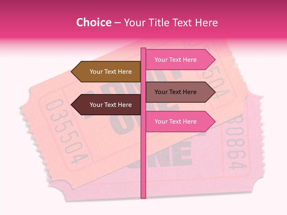 Female Touching Caregiver PowerPoint Template