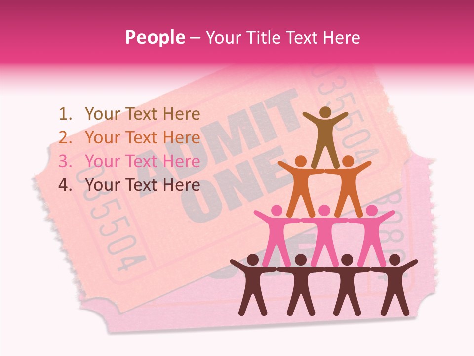 Female Touching Caregiver PowerPoint Template