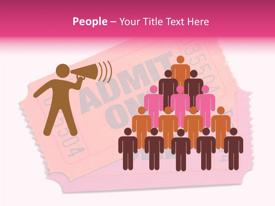 Female Touching Caregiver PowerPoint Template