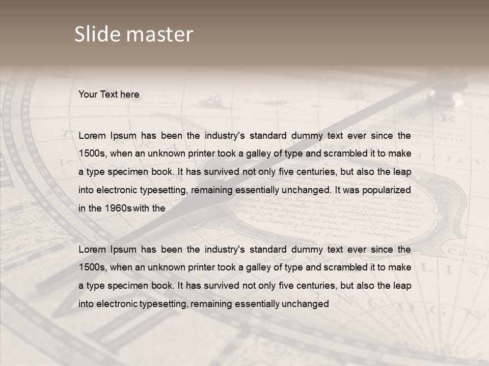 Senior  White Young PowerPoint Template