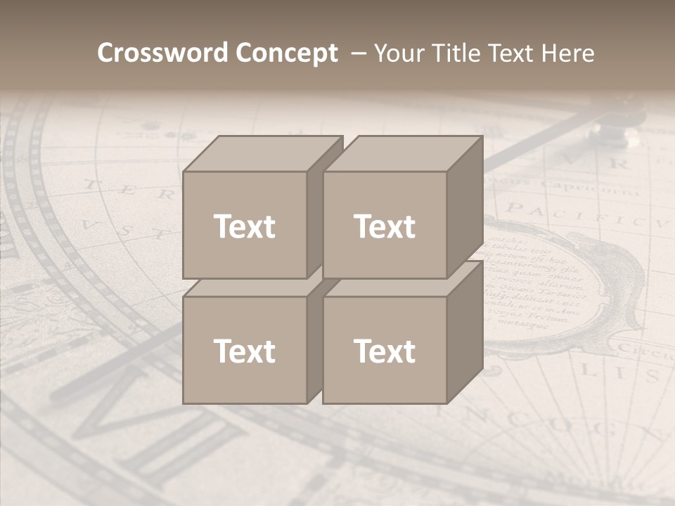 Senior  White Young PowerPoint Template