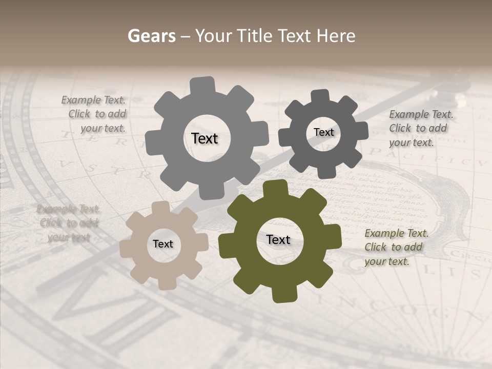 Senior  White Young PowerPoint Template