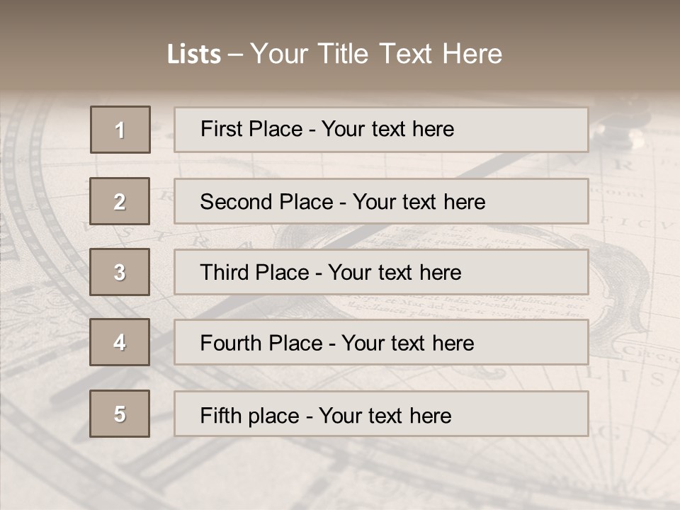 Senior  White Young PowerPoint Template
