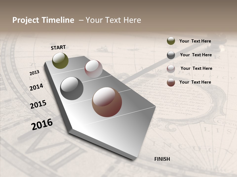 Senior  White Young PowerPoint Template