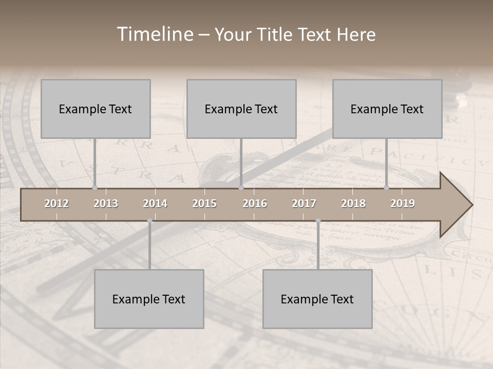 Senior  White Young PowerPoint Template