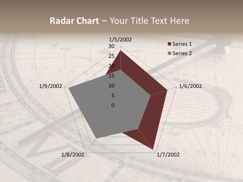 Senior  White Young PowerPoint Template