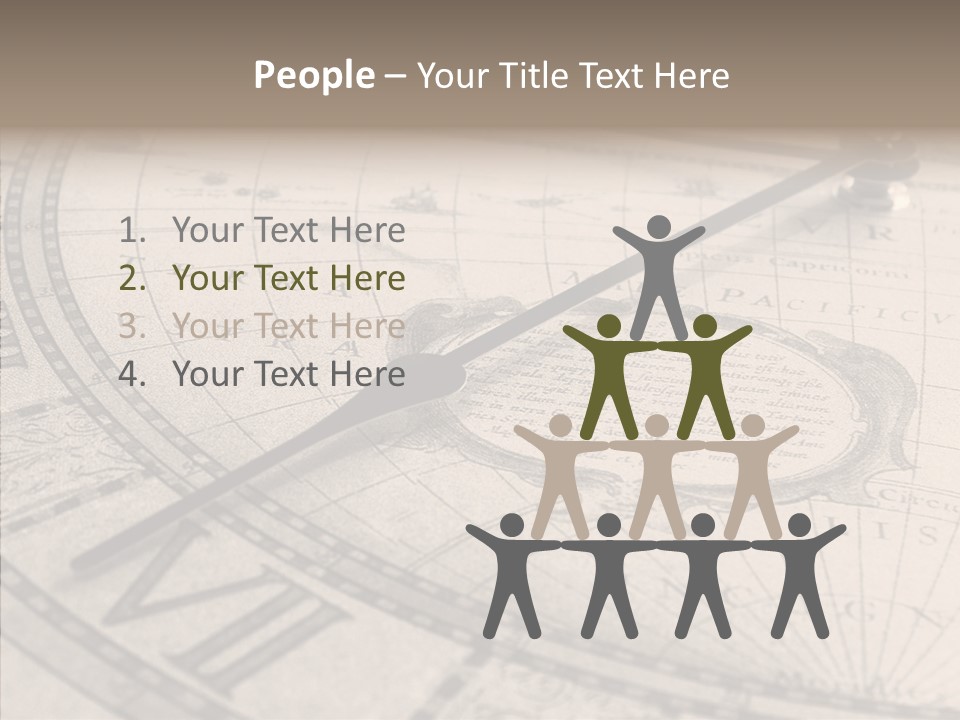 Senior  White Young PowerPoint Template