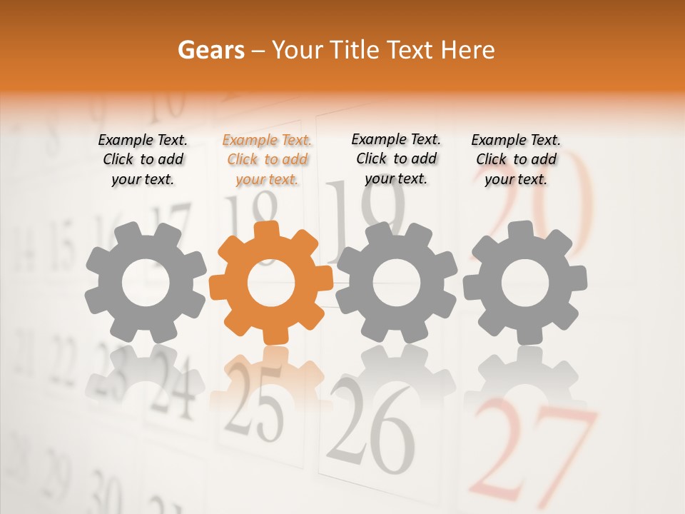 White Aging Sharing PowerPoint Template