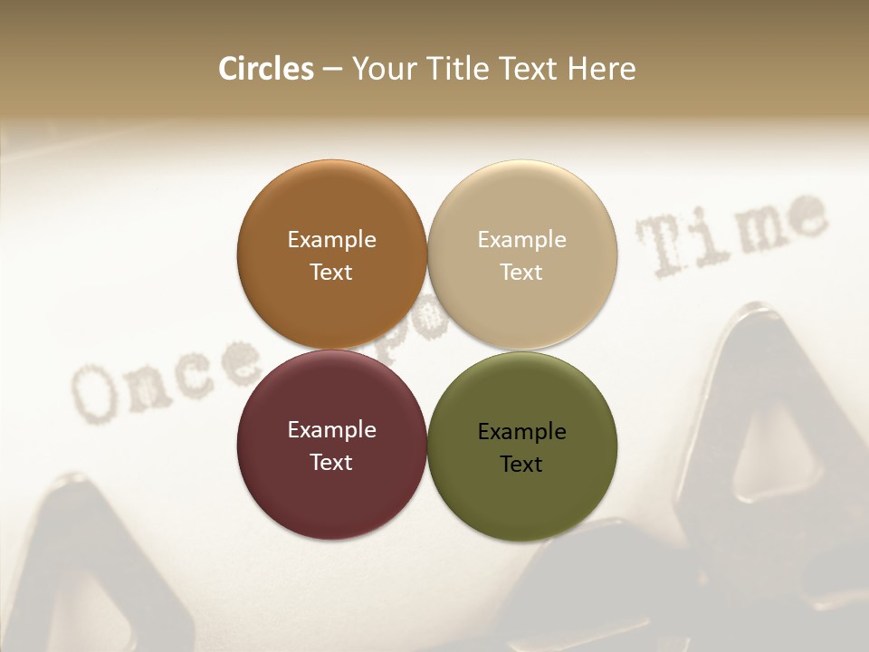 Elderly  White Background PowerPoint Template