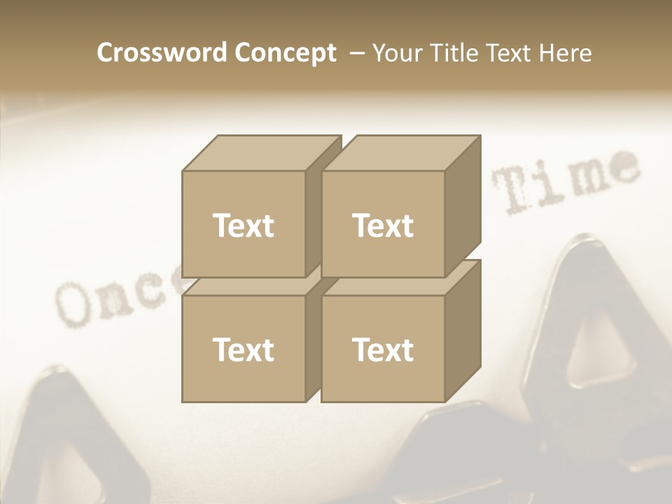 Elderly  White Background PowerPoint Template