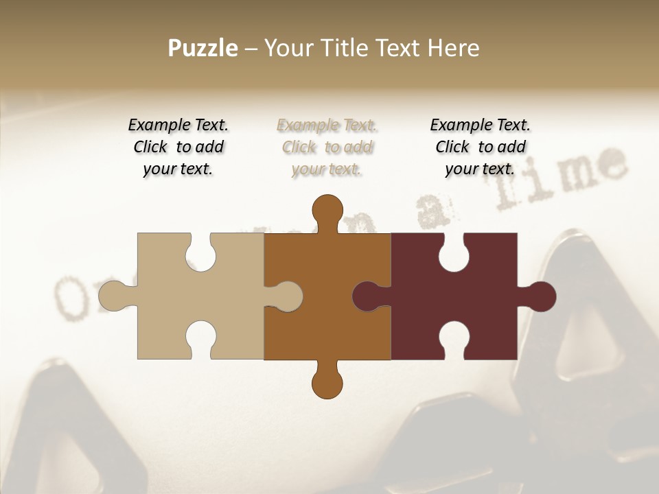 Elderly  White Background PowerPoint Template