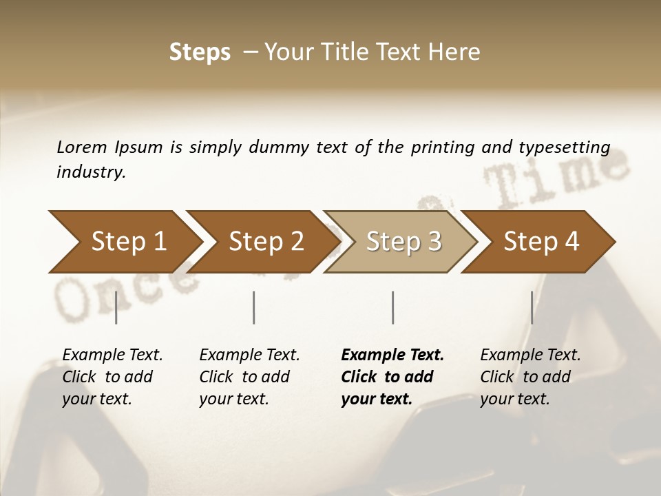 Elderly  White Background PowerPoint Template