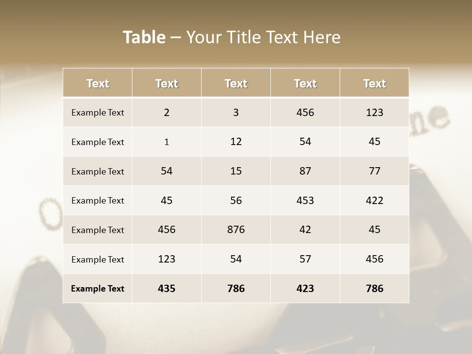 Elderly  White Background PowerPoint Template