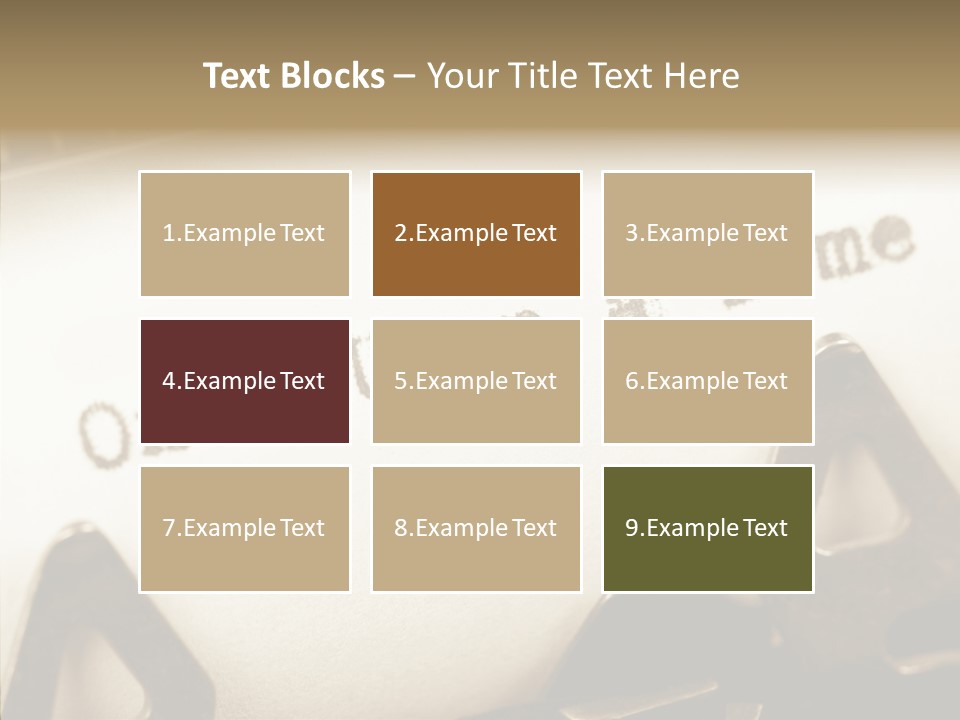 Elderly  White Background PowerPoint Template