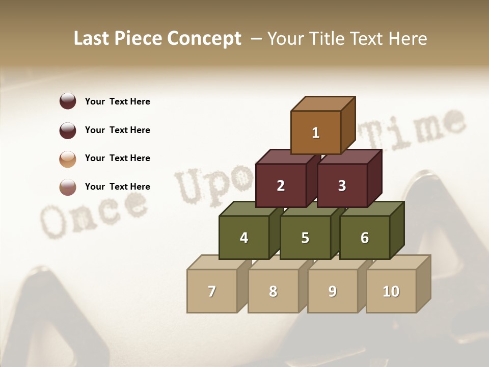 Elderly  White Background PowerPoint Template