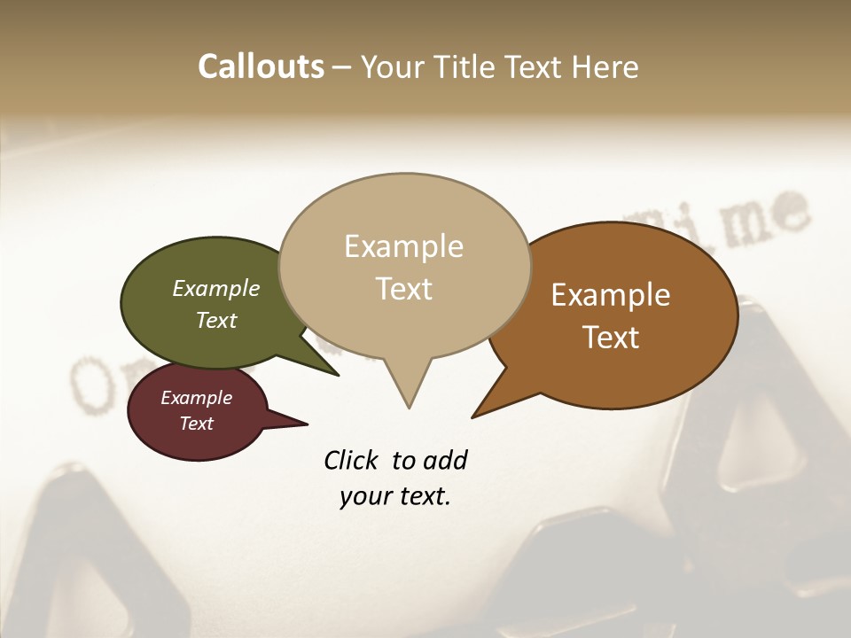 Elderly  White Background PowerPoint Template