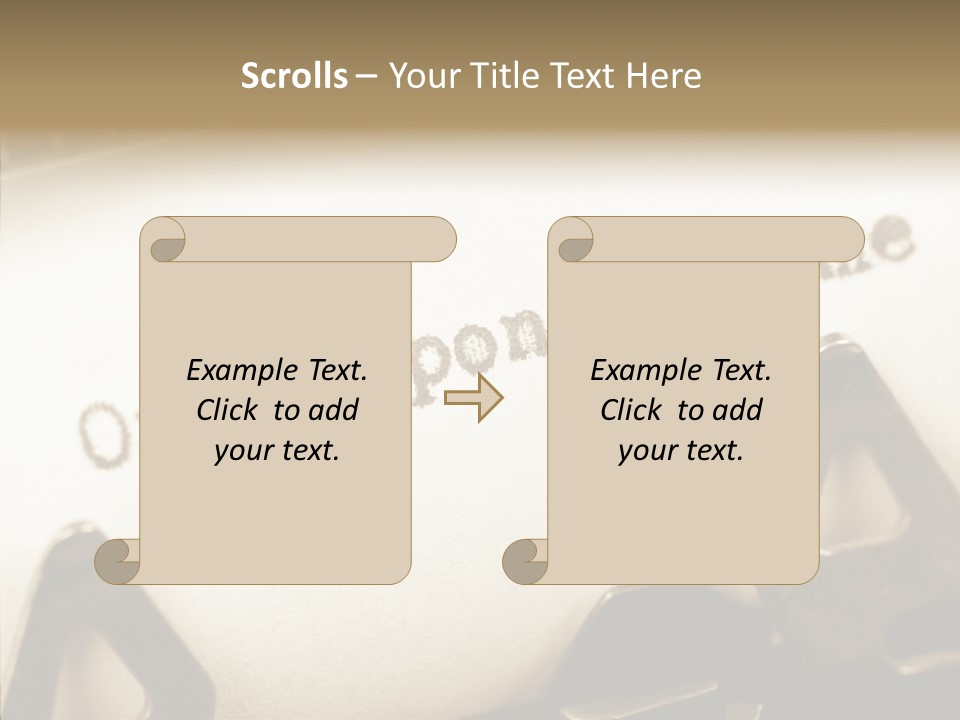 Elderly  White Background PowerPoint Template