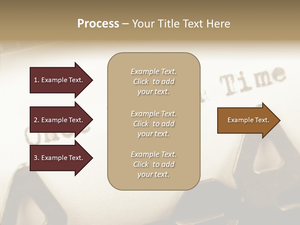 Elderly  White Background PowerPoint Template