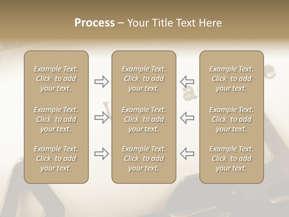 Elderly  White Background PowerPoint Template