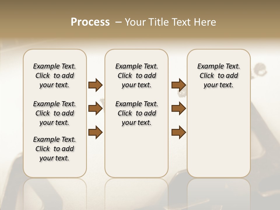Elderly  White Background PowerPoint Template