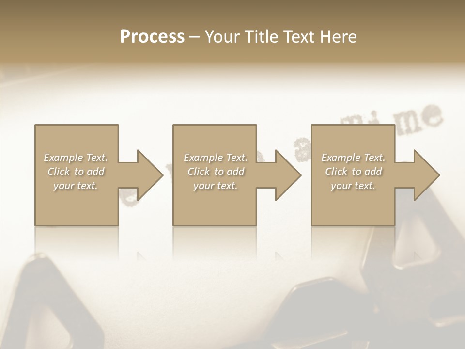 Elderly  White Background PowerPoint Template