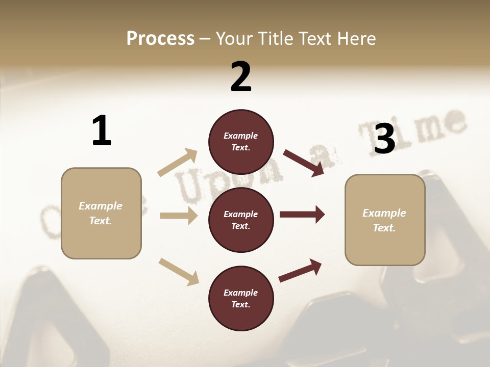 Elderly  White Background PowerPoint Template