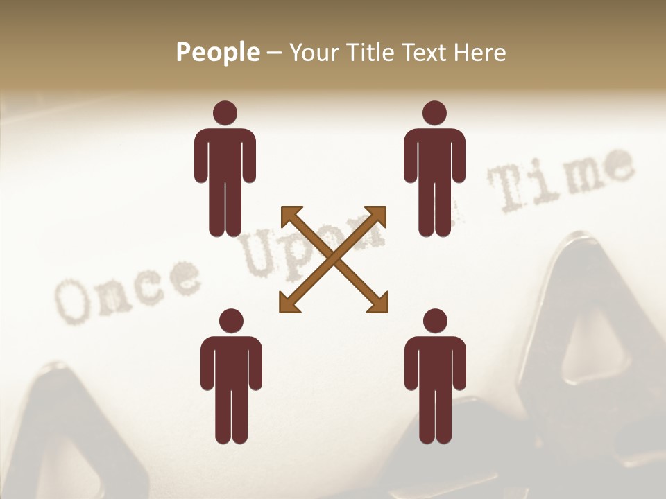 Elderly  White Background PowerPoint Template