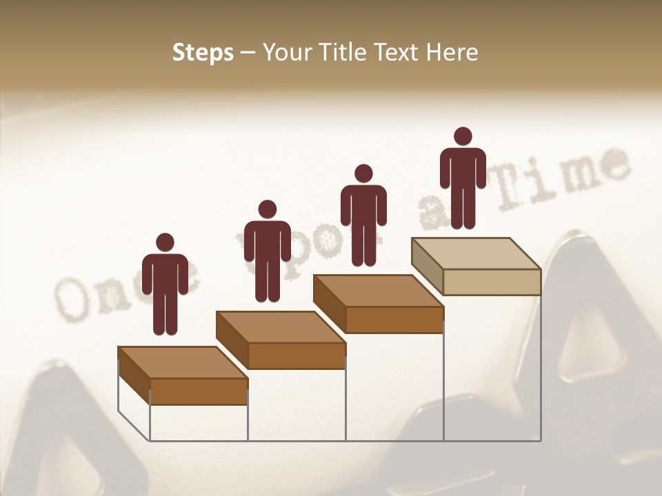 Elderly  White Background PowerPoint Template