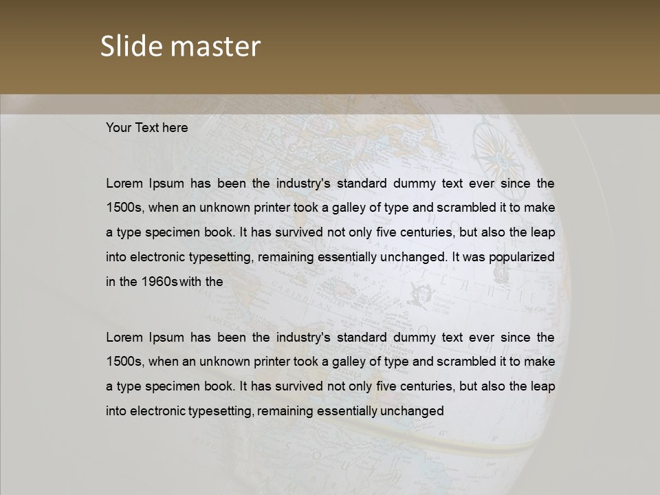 Care Young Two PowerPoint Template