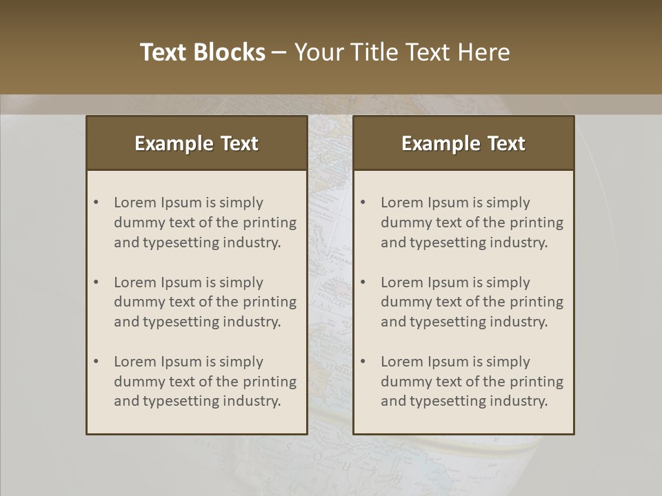 Care Young Two PowerPoint Template