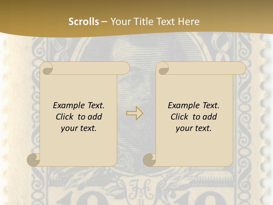 Young Old Women PowerPoint Template