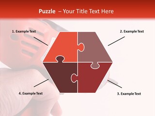 Helping Hand Old Holding Hands PowerPoint Template