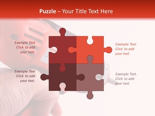 Helping Hand Old Holding Hands PowerPoint Template